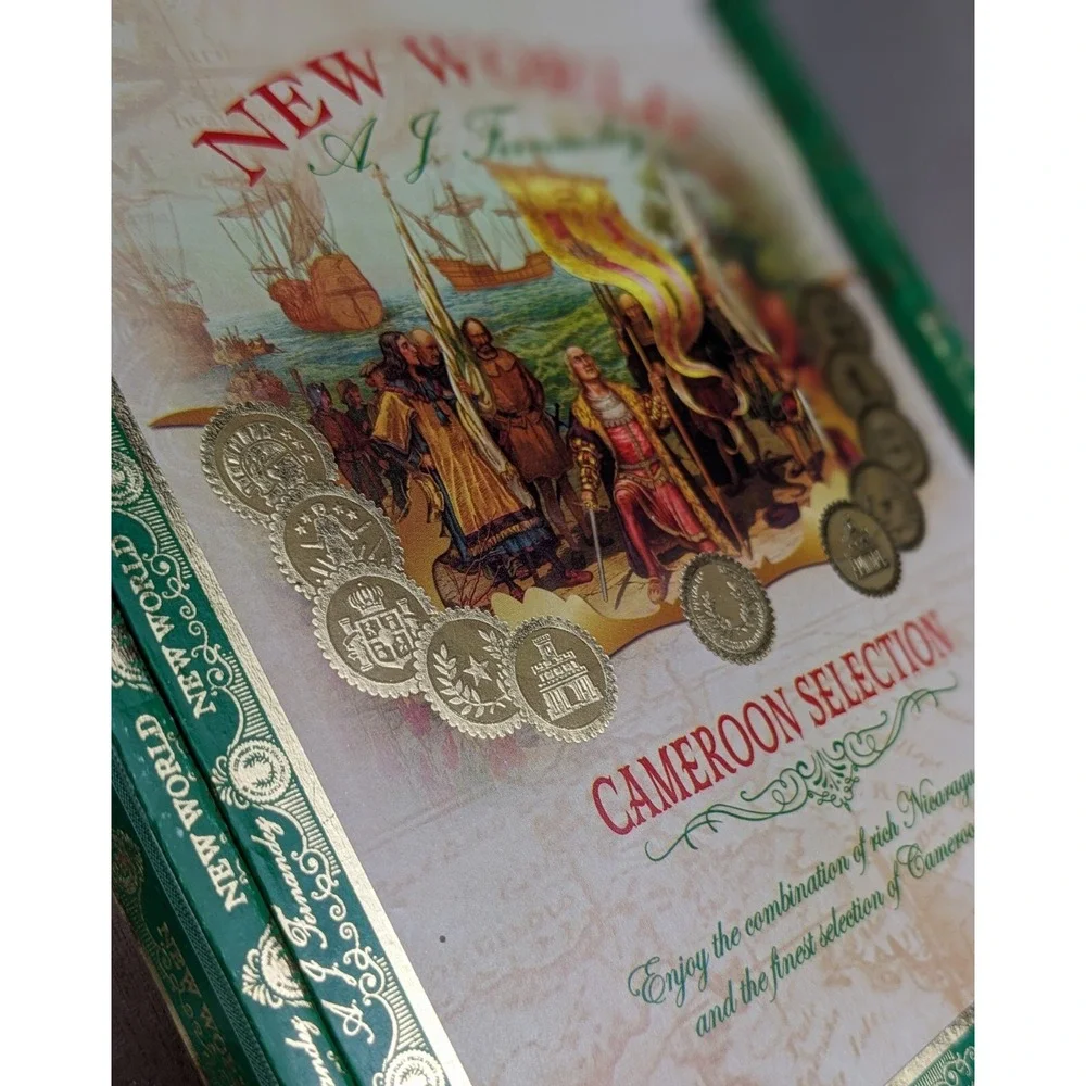 New World Cameroon Select Empty‎ Box Storage Man Cave Jewelry Trinket